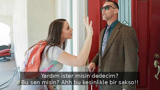Görme engeli numarası ile orospu üvey torunun ırzına geçiyor