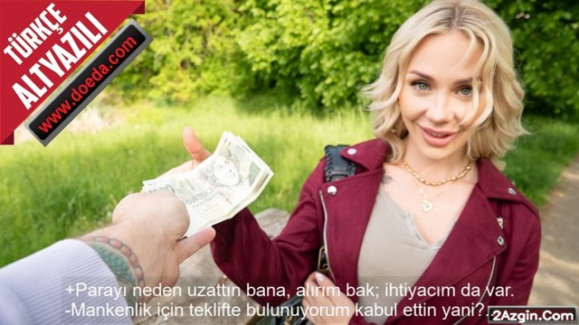 Güzele mankenlik teklif edip nakit verdi sokakta sikti
