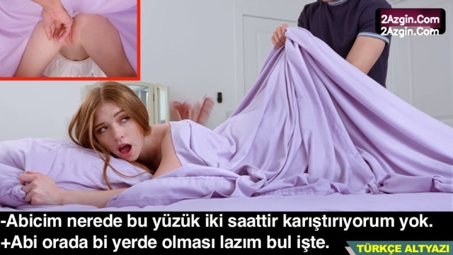 Kız kardeşim ona aldığım yüzüğü amına kaçırmış elimi sokup kurcaladım