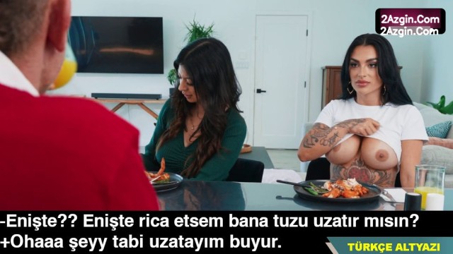 Yollu baldızım karım her arkasını döndüğünde bana iş atıyor